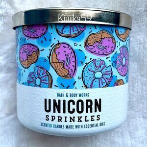 Bath & Body Works Unicorn Sprinkles Candle